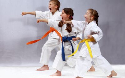 ¿Qué aprenden los niños en karate?